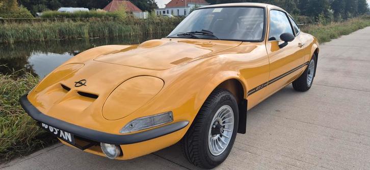 Nette Opel GT/J  bouwj 1973  prima motor.  Nette bekleding., Auto's, Opel, Particulier, Ophalen