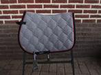 QHP Saddle Pad Check Grey GP Pony, Dieren en Toebehoren, Paarden en Pony's | Dekens en Dekjes, Ophalen of Verzenden, Nieuw, Dekje