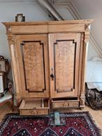 Antieke houten kast, Antiek en Kunst, Ophalen