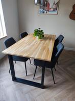 Eiken eettafel 160cm, Huis en Inrichting, Tafels | Eettafels, Ophalen, Gebruikt, Eikenhout, 50 tot 100 cm