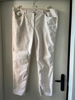 Broek, stretch Mona, beige slangenprint. Maat 48, Beige, Maat 46/48 (XL) of groter, Ophalen of Verzenden, Zo goed als nieuw