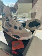 Air Jordan 4 Retro Military Blue (2024) EUR44.5, Bruin, Ophalen of Verzenden, Sneakers of Gympen, Zo goed als nieuw