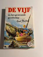 De Vijf en het gestrande goudschip - Enid Blyton, Ophalen of Verzenden, Gelezen, Fictie algemeen