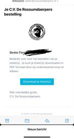 Carnaval Vaassen dinsdag, Tickets en Kaartjes, Eén persoon