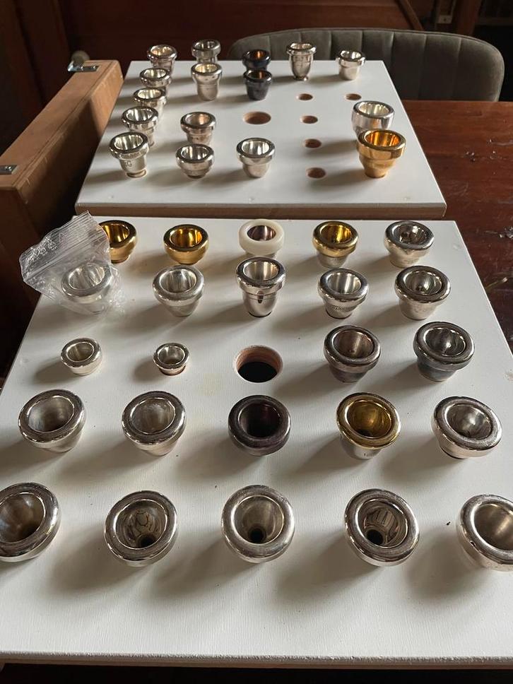 Mondstukken voor trombone en euphonium, Muziek en Instrumenten, Blaasinstrumenten | Trombones, Tenor, Ophalen