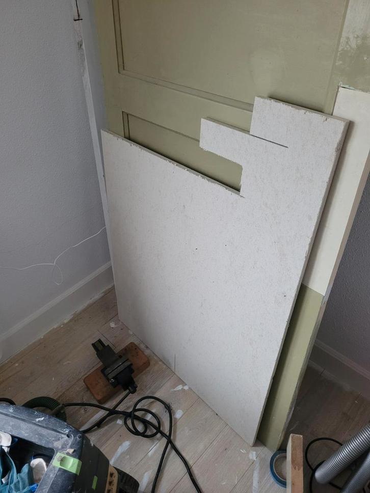 Vuurvaste plaat promat promafour a1 15mm 79 bij 89, Doe-het-zelf en Verbouw, Platen en Panelen, Ophalen