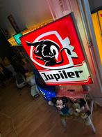 Jupiler pils reclame lichtbak, Ophalen, Gebruikt, Reclamebord, Plaat of Schild, Jupiler