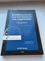 Bedrijfseconomie voor Organisaties - A.W.W. Heezen, Ophalen, Gelezen, Economie en Marketing, Noordhoff Uitgevers