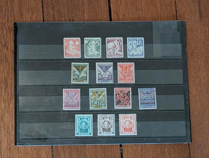 Kinderpostzegels 1924-1927, Postfris, Collectors Item, Postzegels en Munten, Postzegels | Nederland, Postfris, T/m 1940, Ophalen of Verzenden