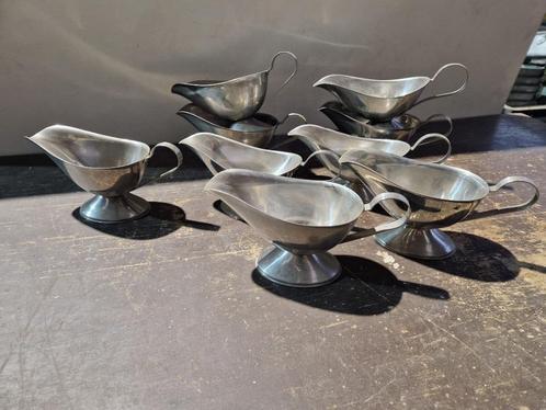 11 stuks rvs sauskom juskom €3,50 p.st., Huis en Inrichting, Keuken | Servies, Gebruikt, Kom(men), Overige stijlen, Overige materialen