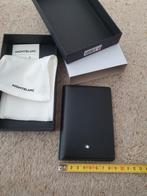 Montblanc Meisterstuck wallet, 6 cc, zwart, Ophalen of Verzenden, Zo goed als nieuw, Zwart