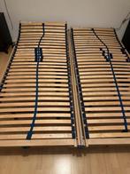 2 elektrische lattenbodems 90-210, Ophalen, Gebruikt, 90 cm, Eenpersoons