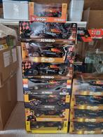 Max Verstappen 7 stuks Jumbo auto serie schaal 1:24 nieuw., Ophalen of Verzenden, Nieuw, Bburago