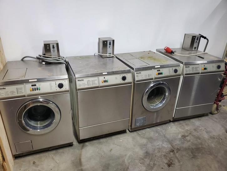 Miele Industriële Wasmachine - Gebruikt 3 zeker werkend 1 tw, Witgoed en Apparatuur, Wasmachines, Gebruikt, Voorlader, 6 tot 8 kg