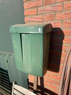 Ouderwetse Groene PTT brievenbus kunststof, Tuin en Terras, Brievenbussen, Ophalen, Gebruikt, Kunststof