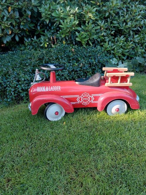 Hook & Ladder Brandweerauto Loopauto, Kinderen en Baby's, Speelgoed | Buiten | Voertuigen en Loopfietsen, Gebruikt, Loopvoertuig