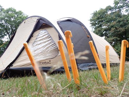 Eureka! Sphinx 5+ BTC / KATOEN / 4 pers., Caravans en Kamperen, Tenten, tot en met 4, Zo goed als nieuw, Ophalen