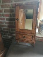Eiken wand hangkastje, Antiek en Kunst, Ophalen of Verzenden