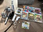 Zeer complete nintendo wii met veel spellen en controller, Ophalen of Verzenden, Zo goed als nieuw, Met 1 controller