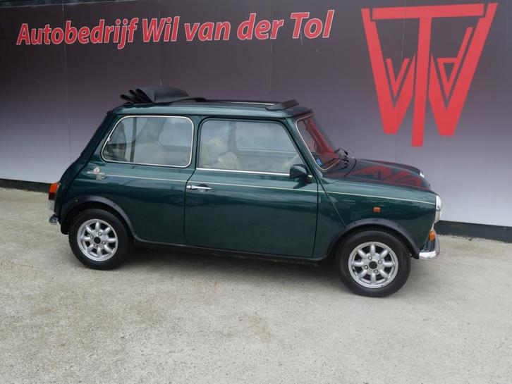 MINI Cooper 1.3 BRITISH OPEN | VOUWDAK | NL-AUTO | NETJES |, Auto's, Oldtimers, Bedrijf, Te koop, Mini, Benzine, Sedan, Handgeschakeld