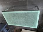 Mooie aparte en gave salontafel. Cracked glass., Huis en Inrichting, Tafels | Salontafels, Ophalen, 100 tot 150 cm, 50 tot 100 cm