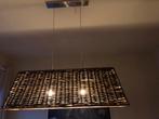 Rotan hanglamp voor boven de tafel - 95cm, Ophalen, Gebruikt, Landelijk, Minder dan 50 cm