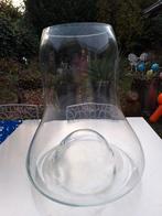 Mega grote vaas! 2 zijdig.DALEN,DRENTHE, Overige kleuren, 50 tot 75 cm, Ophalen of Verzenden, Glas