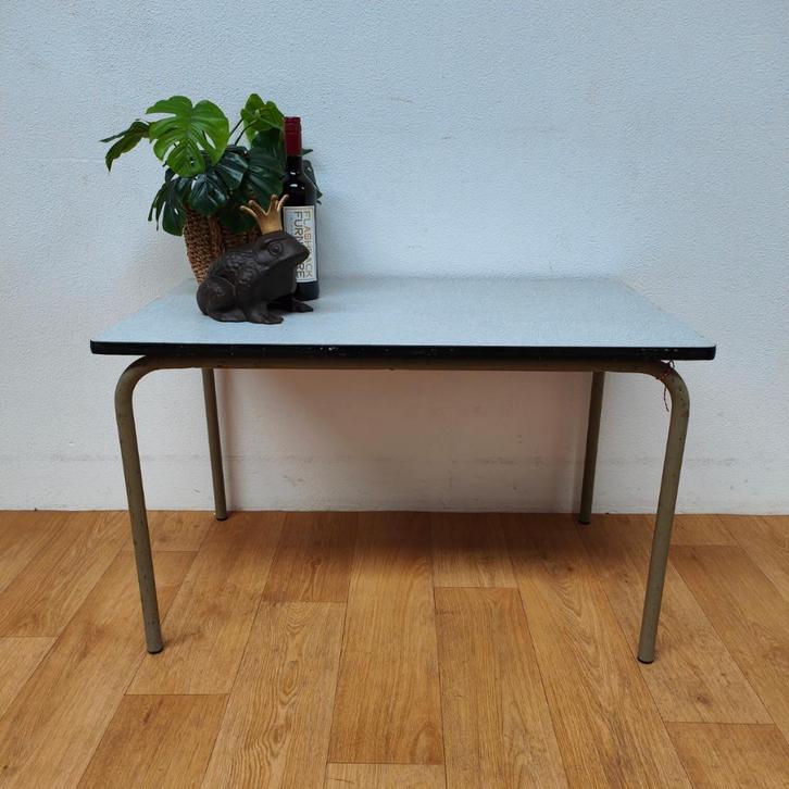 Vintage formica salontafel, bijzettafel, kindertafel,, Kinderen en Baby's, Kinderkamer | Tafels en Stoelen, Gebruikt, Tafel(s)