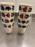 Mini melkbekers boerenbont, Huis en Inrichting, Ophalen of Verzenden, Aardewerk, Boerenbont, Overige typen