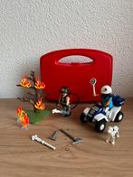 Playmobil brandweer en politie, Ophalen of Verzenden, Zo goed als nieuw