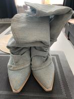 Denim Hoge Laarzen, Ophalen, Hoge laarzen, Bershka, Zo goed als nieuw