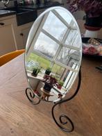 kaptafelspiegel met een opvouwbaar, zwart frame Myken Ikea, Huis en Inrichting, Woonaccessoires | Spiegels, Ophalen, Minder dan 50 cm