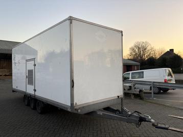 Hapert gesloten opbouw plateauwagen 600x210x230 3500 kg 2018 beschikbaar voor biedingen