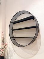 JYSK Allinge D - Rond Metalen Wandrek Zwart, Huis en Inrichting, Ophalen, Rond, Zo goed als nieuw, Minder dan 100 cm