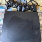 Playstation 3, Spelcomputers en Games, Spelcomputers | Sony PlayStation 3, Ophalen, Gebruikt, Met 2 controllers, Slim