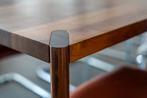 Design Eettafel Movani - Amerikaans Noten - 220x100cm, Huis en Inrichting, Tafels | Eettafels, 200 cm of meer, Zo goed als nieuw