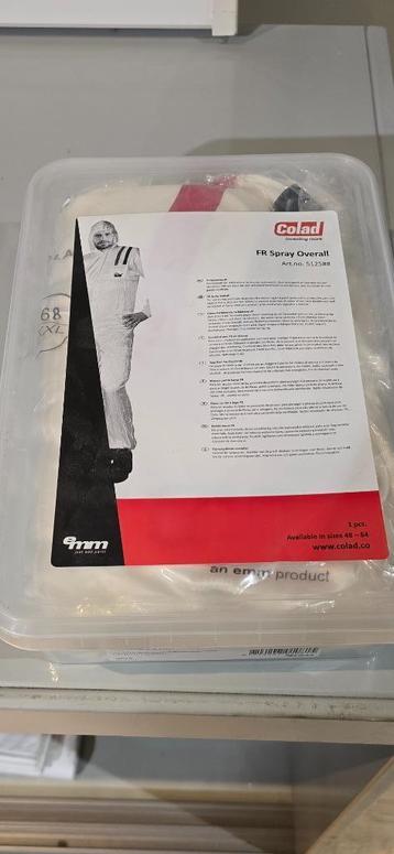 5 x Colad spuitoverall maat XXXL (68) – nieuw  beschikbaar voor biedingen