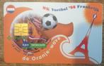 Telefoonkaart WK voetbal Frankrijk 1998, gebruikt., Verzamelen, Ophalen of Verzenden