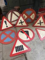 Oude zelfgemaakte verkeersborden uit technische school, Ophalen, Overige typen