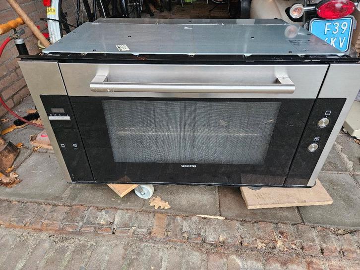 Siemens inbouwoven 90 x 45, Witgoed en Apparatuur, Ovens, Gebruikt, Inbouw, Oven met grill, 45 tot 60 cm, 60 cm of meer, Hete lucht