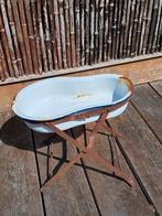 Brocante Bidet leuk voor planten, Tuin en Terras, Bloembakken en Plantenbakken, Ophalen of Verzenden, Zo goed als nieuw, Rond