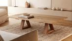 ZARA EIKEN SALONTAFEL, Huis en Inrichting, Ophalen, Gebruikt, 100 tot 150 cm, Eikenhout