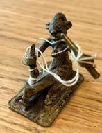 Brons Ashanti goudgewichtje uit Ghana, Antiek en Kunst, Ophalen of Verzenden