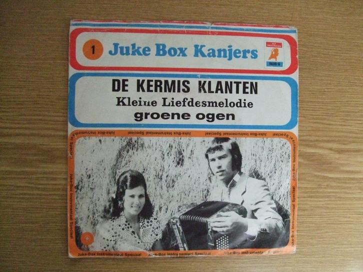 DE KERMISKLANTEN   KLEINE LIEFDESMELODIE / GROENE OGEN, Cd's en Dvd's, Vinyl Singles, Zo goed als nieuw, Single, Nederlandstalig