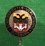 Voetbalspeldje Duisburg emaille, Ophalen of Verzenden, Zo goed als nieuw, Transport