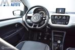VW High Up! 1.0 BlueMotion Oryxweiss Pano Leder Navi Stoelve, Voorwielaandrijving, Euro 5, Wit, Leder