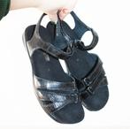Mooie Leren Ladysko Sandalen - s8 (Maat 41) € 30,-, Ladysko, Zwart, Zo goed als nieuw, Sandalen of Muiltjes