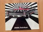 Ford Fairlane 1966 - Grote folder - Nederlandstalig, Gelezen, Ford, Ford - USA, Verzenden