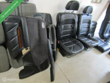 Interieur opel omega b in zwart leer + veel onderdelen beschikbaar voor biedingen
