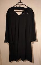 Zwarte jurk met diamantjes, Zwart, Maat 46/48 (XL) of groter, Ophalen of Verzenden, Zo goed als nieuw